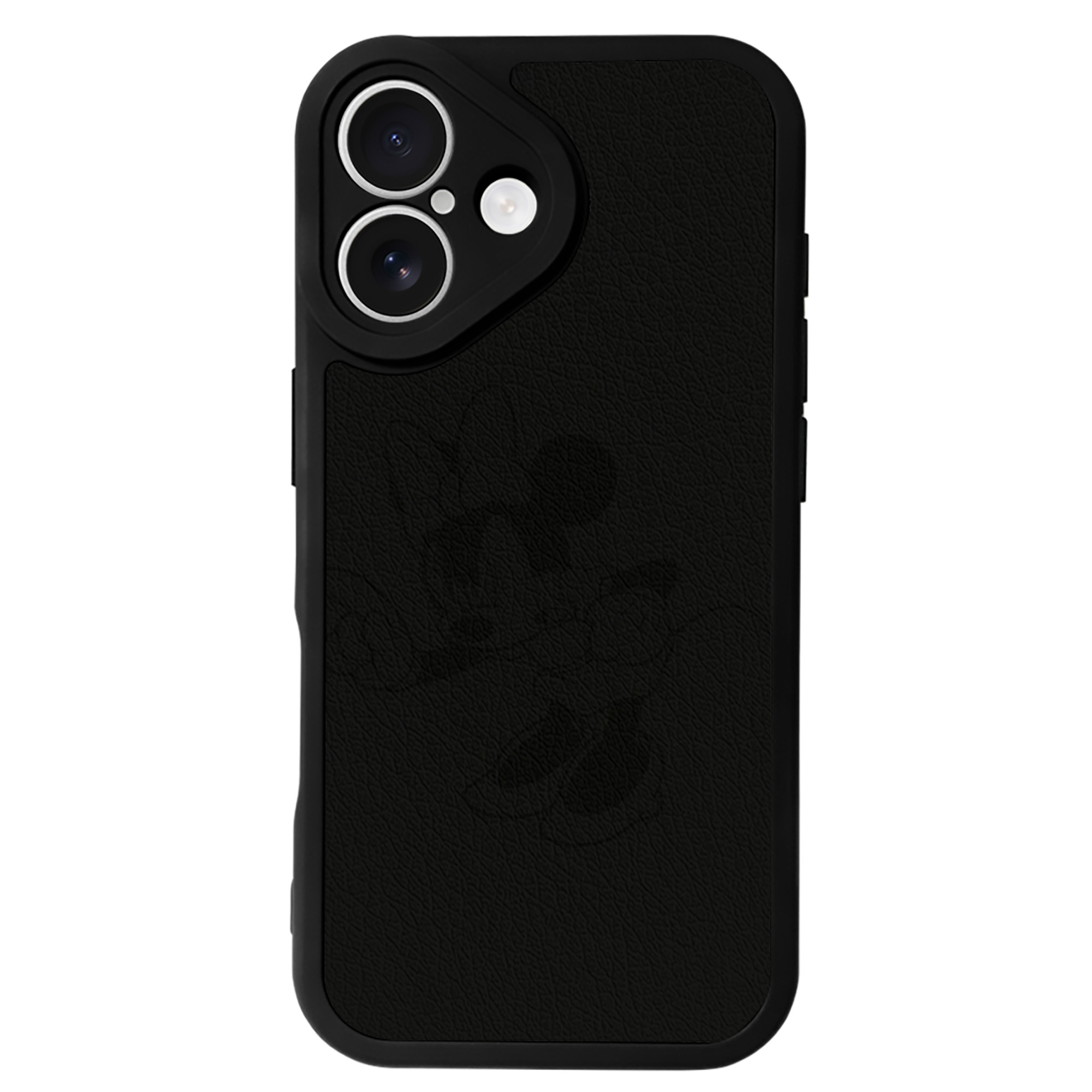 （画像用） ミッキーマウス Mickey Mouse 【iPhone 16シリーズ対応】シリコンスマホケース（レザー調） 材質：シリコン